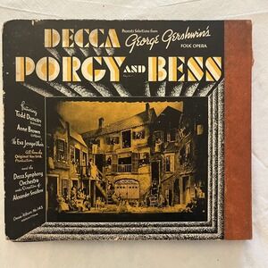 Decca Records George Gershwin Porgy and Bess Folk Opera Vintage Album